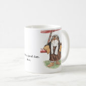 "Heb een goede dag, Ace" konijnenproefse Mok (Voorkant rechts)