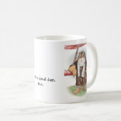 "Heb een goede dag, Ace" konijnenproefse Mok (Voorkant rechts)