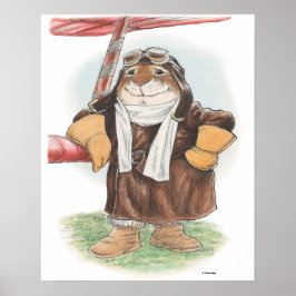 "Heb een goede dag, Ace" Pilot Rabbit print