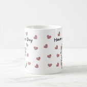 Heb een goede dag Mok, Schattigee kat koffie cup Koffiemok (Center)