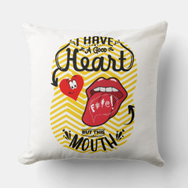 Heb een goede hart mond kussen