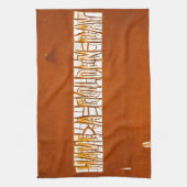 "Heb een gouden dag" Rustic Peeling Paint Theedoek (Verticaal)