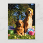 Heb een gouden Pasen Feestdagenkaart (Voorkant)