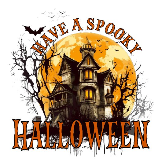 "Heb een griezelige Halloween: waar schaduwen acht T-shirt