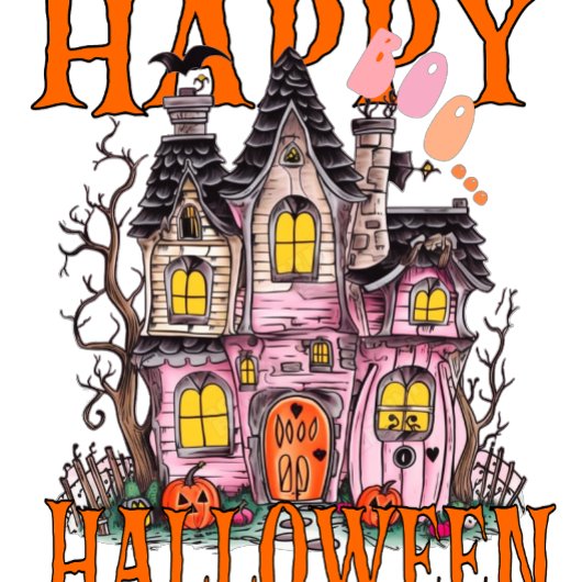 "Heb een griezelige Halloween: waar schaduwen acht T-shirt