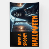 Heb een grimmige Halloween Reeper Spandoek (Verticaal)