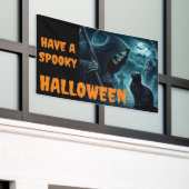 Heb een grimmige Halloween Reeper Spandoek (Buitenkant Gebouw)