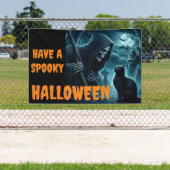 Heb een grimmige Halloween Reeper Spandoek (Insitu)