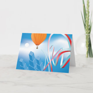 Heb een grote reis feestdagen kaart