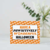 Heb een handige halloween briefkaart (Staand voorkant)