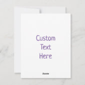 Heb een hap-paasbal honkbalkzak feestdagenkaart (Achterkant)