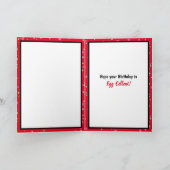 Heb een Happy Clucking Birthday Chicken Pun Kaart (Binnen)