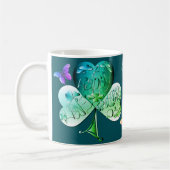 "Heb een Happy St. Patrick's Day" Shamrock Koffiemok (Links)