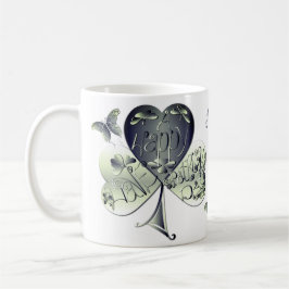 "Heb een Happy St. Patrick's Day" Shamrock Koffiemok
