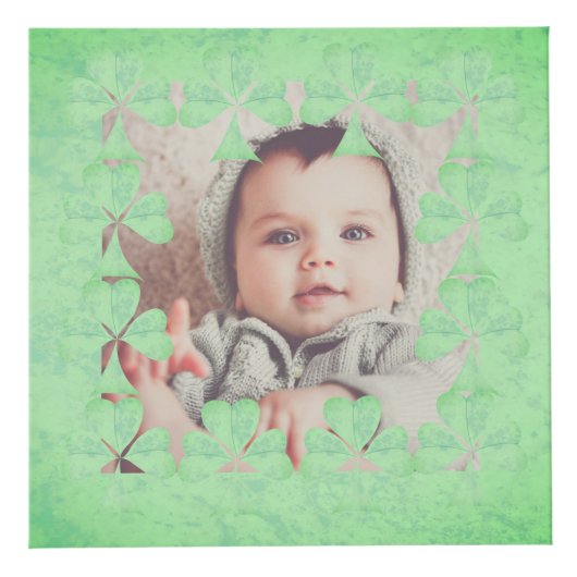 "Heb een Happy St. Patrick's Day" Shamrock Lijst (Rechts)