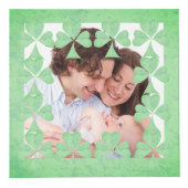 "Heb een Happy St. Patrick's Day" Shamrock Lijst (Voorkant)