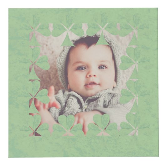 "Heb een Happy St. Patrick's Day" Shamrock Lijst (Rechts)