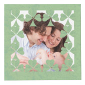 "Heb een Happy St. Patrick's Day" Shamrock Lijst (Voorkant)