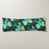 "Heb een Happy St. Patrick's Day" Shamrock Sherpa Lichaamskussen (Achterkant)