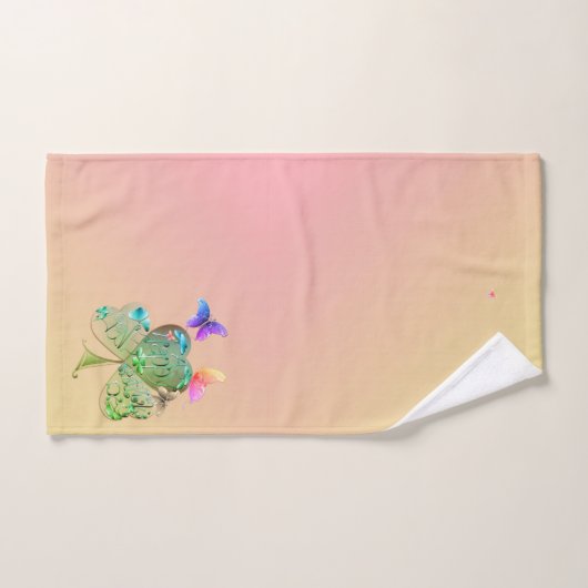 "Heb een Happy St. Patrick's Day" Shamrock Towel Bad Handdoek (Handdoek)