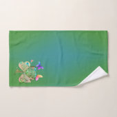 "Heb een Happy St. Patrick's Day" Shamrock Towel Bad Handdoek (Handdoek)