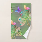 "Heb een Happy St. Patrick's" Shamrocks Bad Handdoek (Handdoek)