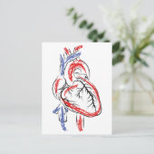 Heb een hart briefkaart (Staand voorkant)