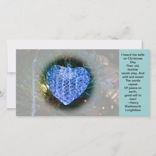 Heb een hart feestdagenkaart (Voorkant)