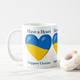 Heb een hart - Steun Oekraïne Geschenkmok Koffiemok