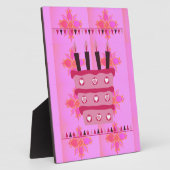 Heb een heerlijk gebufferde gelukkige verjaardag fotoplaat (Zijkant)