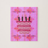 Heb een heerlijk gebufferde gelukkige verjaardag legpuzzel (Verticaal)