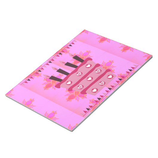 Heb een heerlijk gebufferde gelukkige verjaardag notitieblok (Schuin)