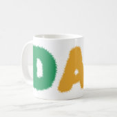 Heb een heerlijke dag papa je verdient het! koffiemok (Voorkant links)