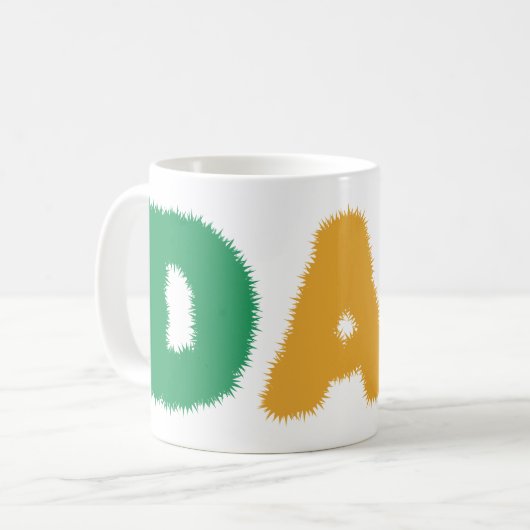 Heb een heerlijke dag papa je verdient het! koffiemok (Voorkant links)