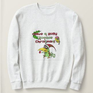 Heb een heilig zombie kerstshirt trui