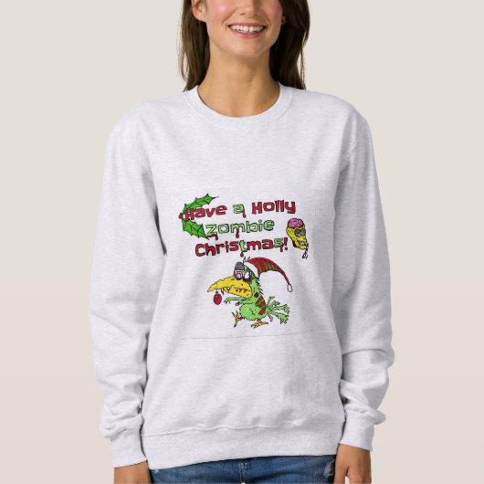 Heb een heilig zombie kerstshirt trui (Voorkant)