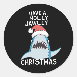 Heb een heilige kaken Kerstmis Film Sarcasme Kaken Ronde Sticker