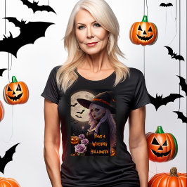 Heb een heksachtige Heksen & Oorlogs Heks Hallowee T-shirt