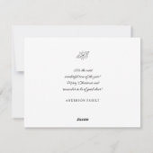 Heb een Holly Jolly Classic Gold Lijst Feestdagenkaart (Achterkant)