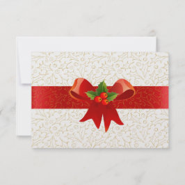 Heb een Holly Jolly Kerstdiner Kaart