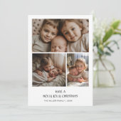 Heb een Holly Jolly kerstkaart (Staand voorkant)