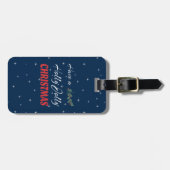 Heb een Holly Jolly Kerstmis Bagagelabel (Voorkant horizontaal)