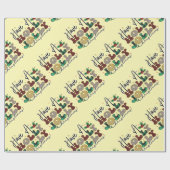 Heb een Holly Jolly Kerstmis Cadeaupapier (Vlak)