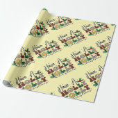 Heb een Holly Jolly Kerstmis Cadeaupapier (Uitgerold)