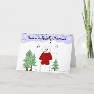 Heb een Holly Jolly Kerstmis Feestdagen Kaart