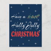 Heb een Holly Jolly Kerstmis Feestdagenkaart (Voorkant)