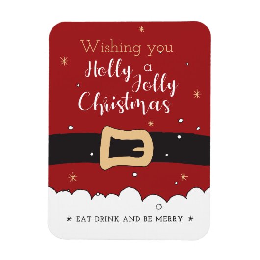 Heb een Holly Jolly Kerstmis Magneet (Verticaal)