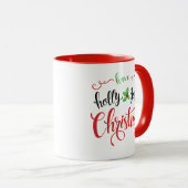 Heb een Holly Jolly Kerstmis Mok (Voorkant rechts)