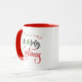 Heb een Holly Jolly Kerstmis Mok (Voorkant links)