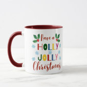 Heb een Holly Jolly Kerstmis Mok (Links)